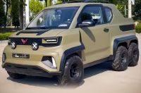 Китайцы представили самый маленький 6-колесный автомобиль (фото)