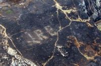 В Ірландії пожежі виявили величезний знак часів Другої світової війни