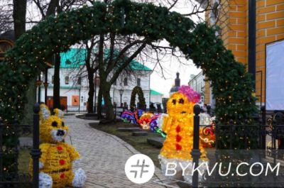 Сказочные герои и праздничные огни: в Киеве открыли резиденцию Святого Николая (ФОТО)