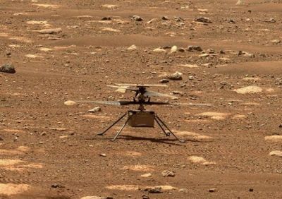 Безпілотний вертоліт Ingenuity успішно здійснив перший політ на Марсі: відео