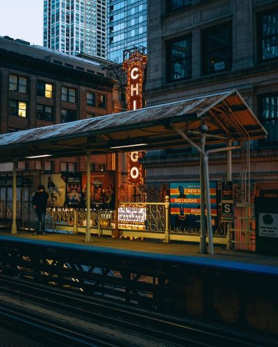Городские и уличные фотоснимки Чикаго от Ника Кроуфорда (ФОТО)