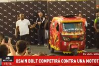 Усейн Болт обігнав мототаксі в Перу: відео