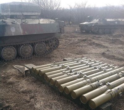 Украинский арсенал: самоходный противотанковый ракетный комплекс 9П149 «Штурм-С» (ФОТО)
