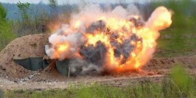 Офицер ВСУ показал меткий удар по боевикам на Донбассе (ВИДЕО)