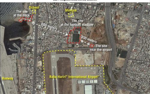 Израиль показал снимки ракетных заводов &quot;Хезболлы&quot;