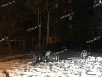 В ГСЧС рассказали, почему Ланос во дворе многоэтажки в Мелитополе загорелся (ВИДЕО)