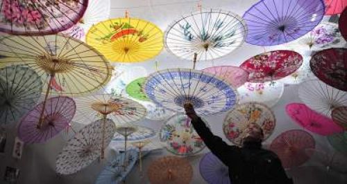 Японские учене представили удивительный зонт будущего