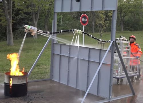 У Японії створили роботизований шланг для гасіння пожеж